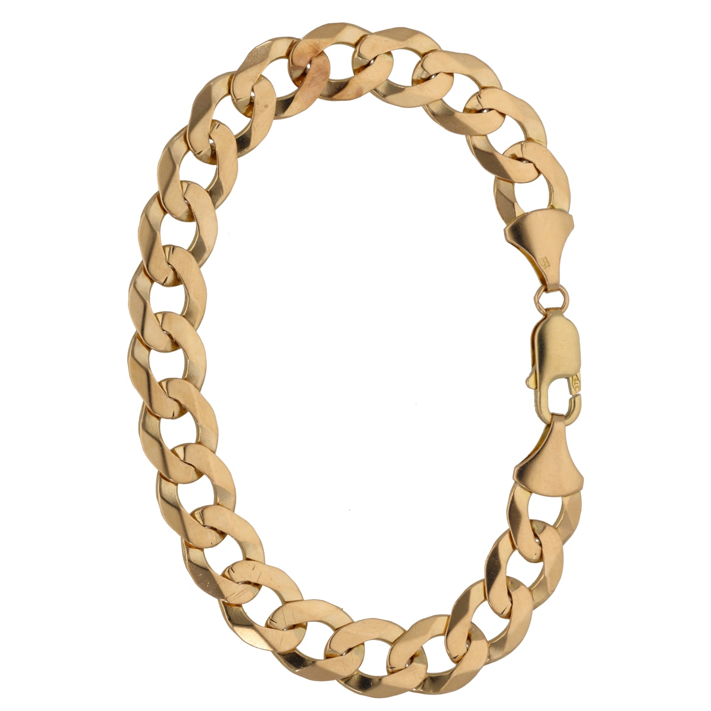 9ct Gold Curb Bracelet