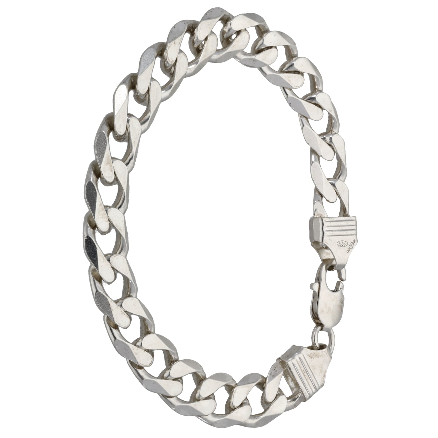Sterling Silver Curb Bracelet