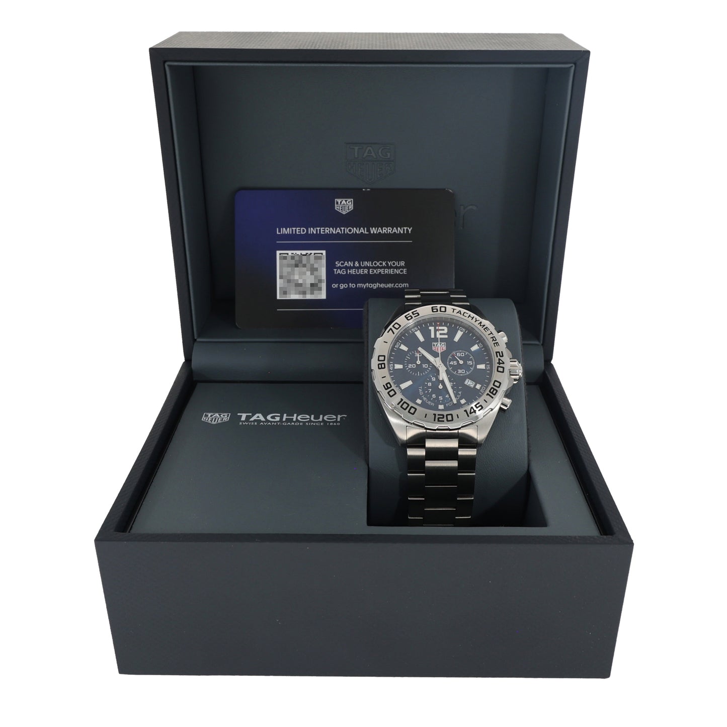 Tag Heuer Formula 1 CAZ101K 43mm Stainless Steel Watch