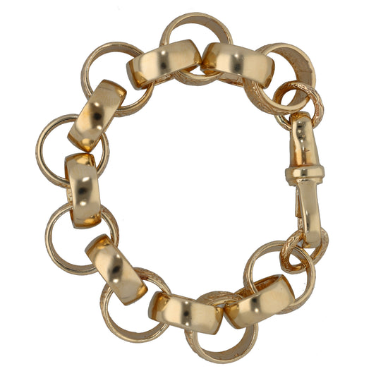 9ct Gold Curb Bracelet