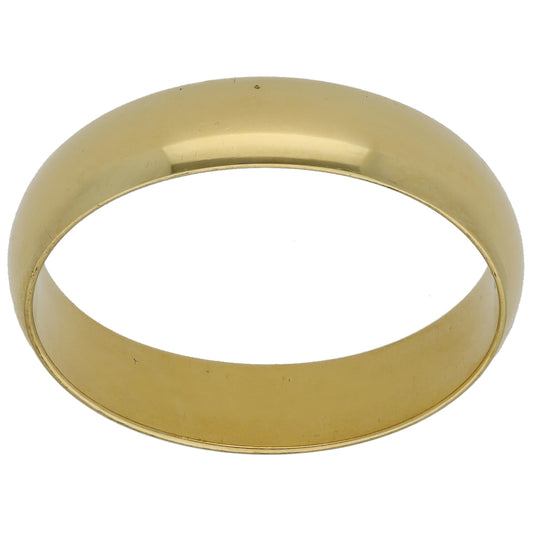 9ct Gold Plain Wedding Ring Size Z+1