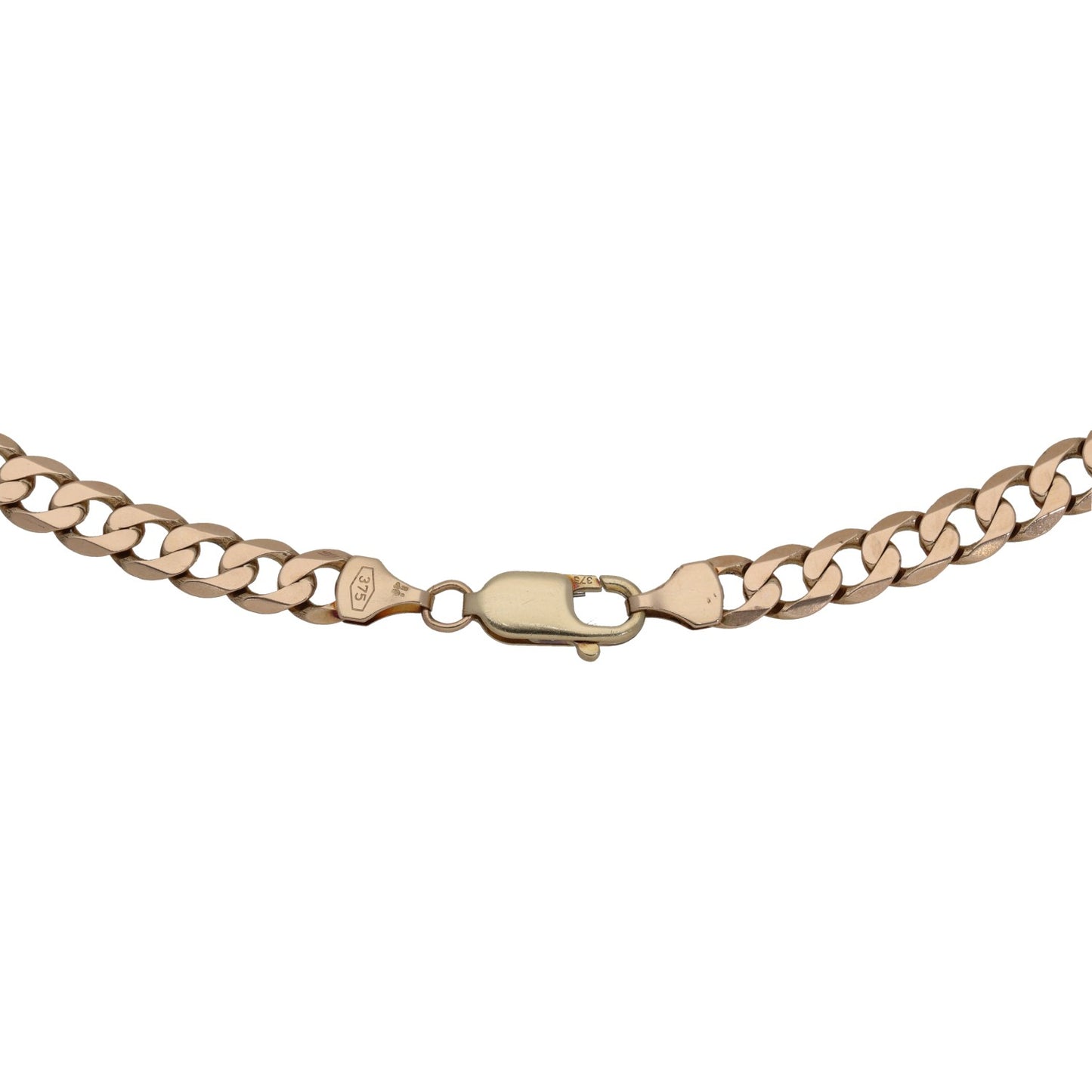 9ct Gold Curb Chain 20"