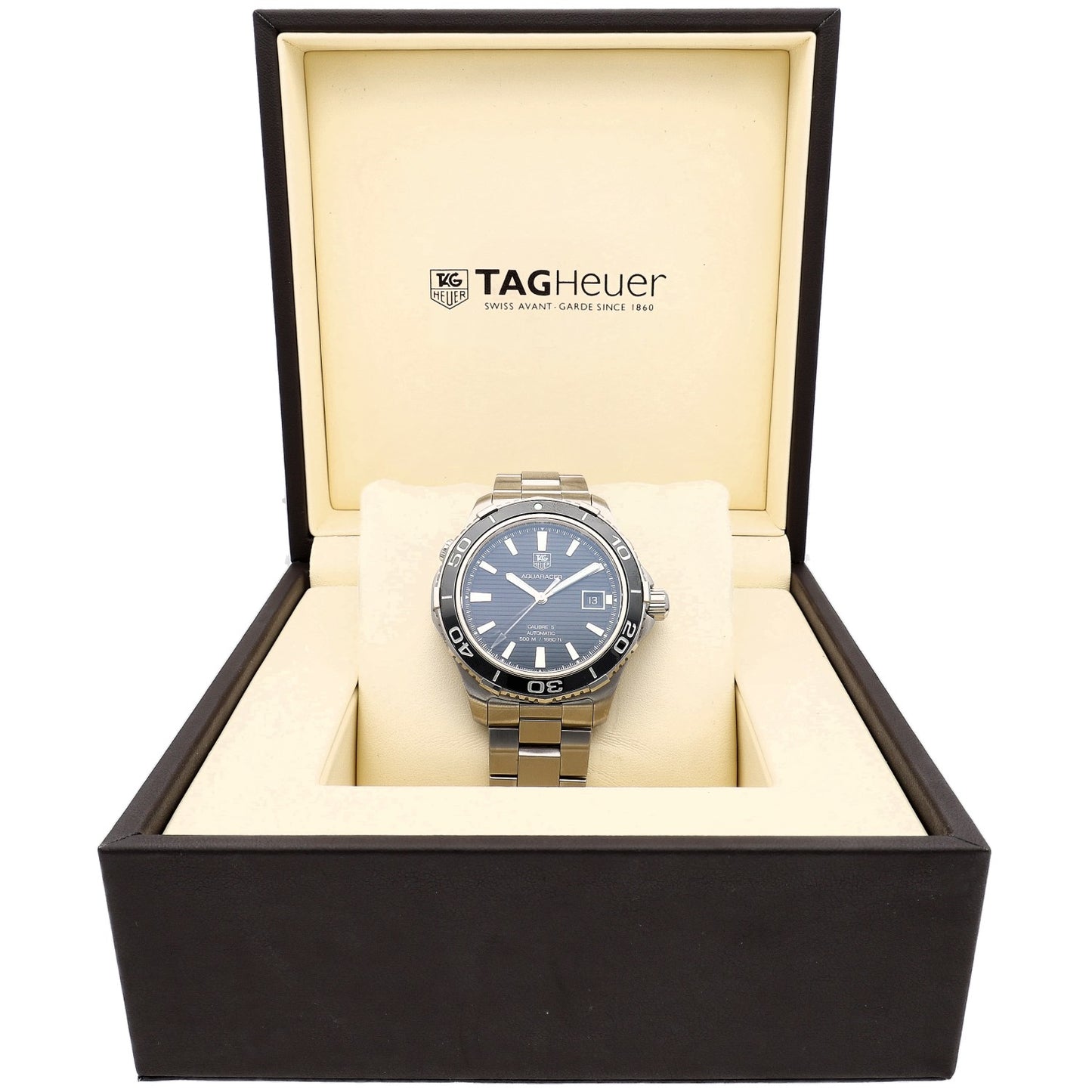 Tag Heuer Aquaracer WAK2110 41mm Stainless Steel Watch