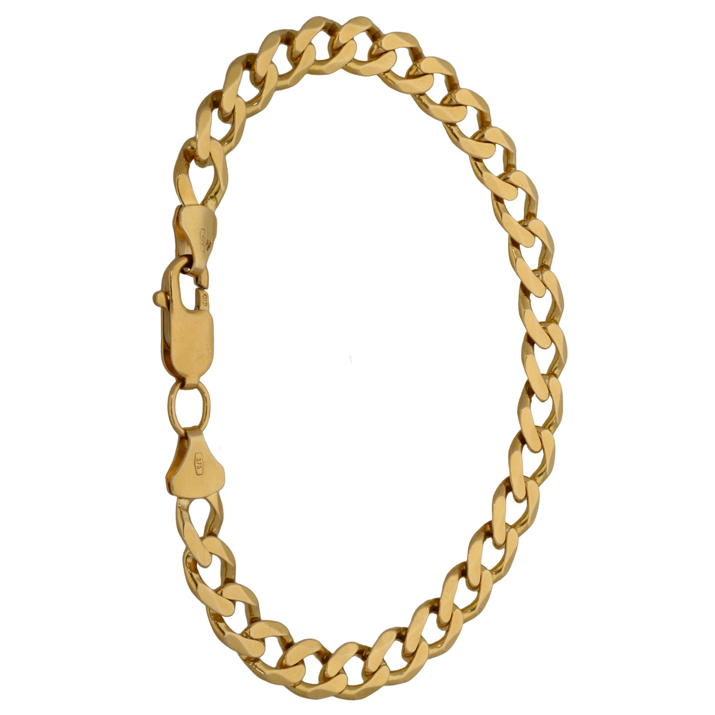 9ct Gold Curb Bracelet