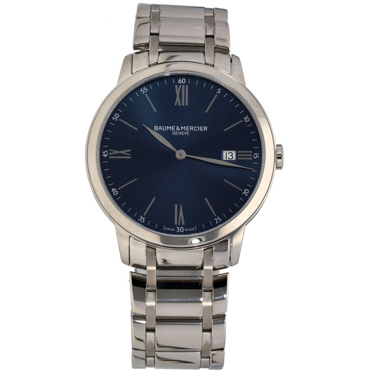Baume Et Mercier Classima 65809 40mm Stainless Steel Watch