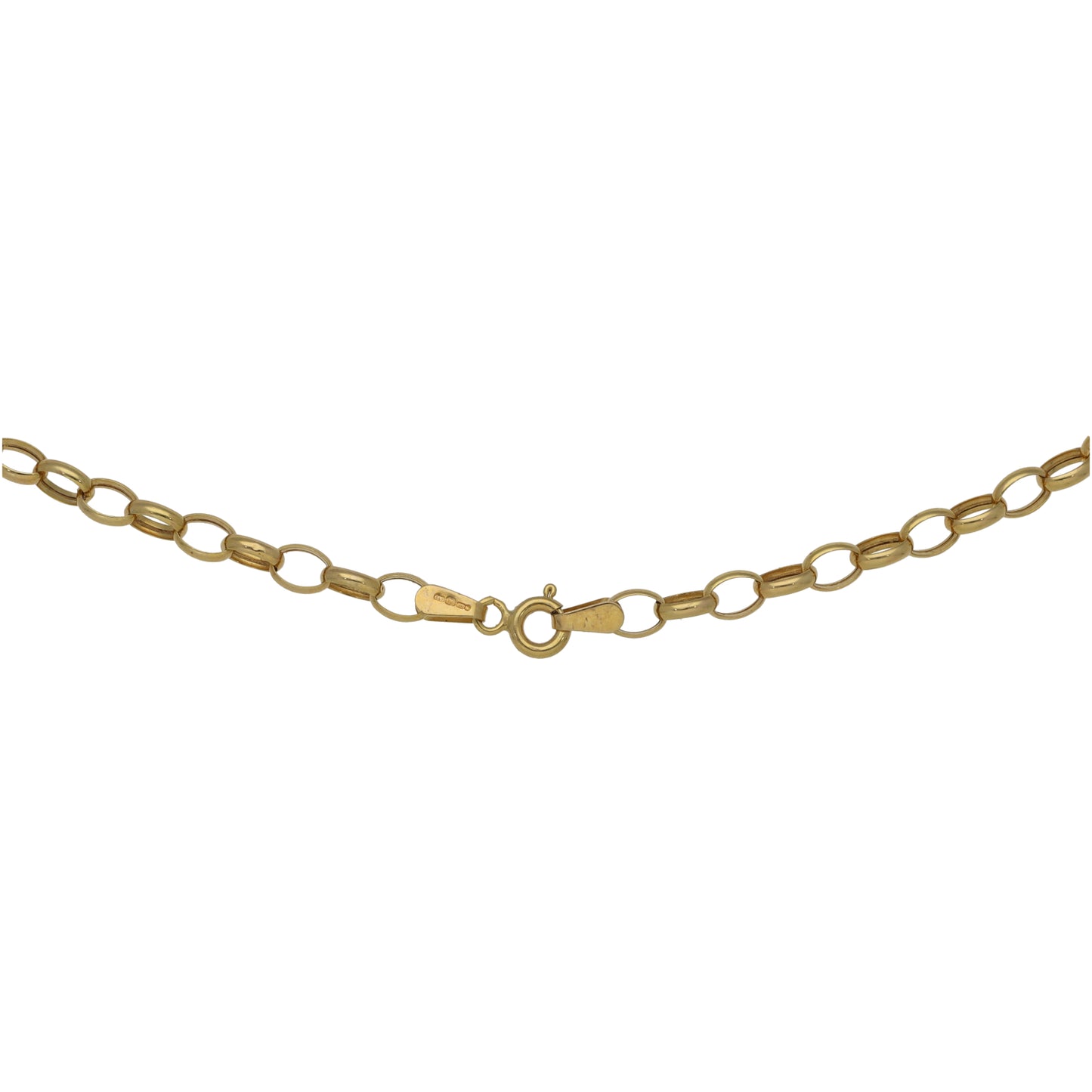 9ct Gold Belcher Chain 24"