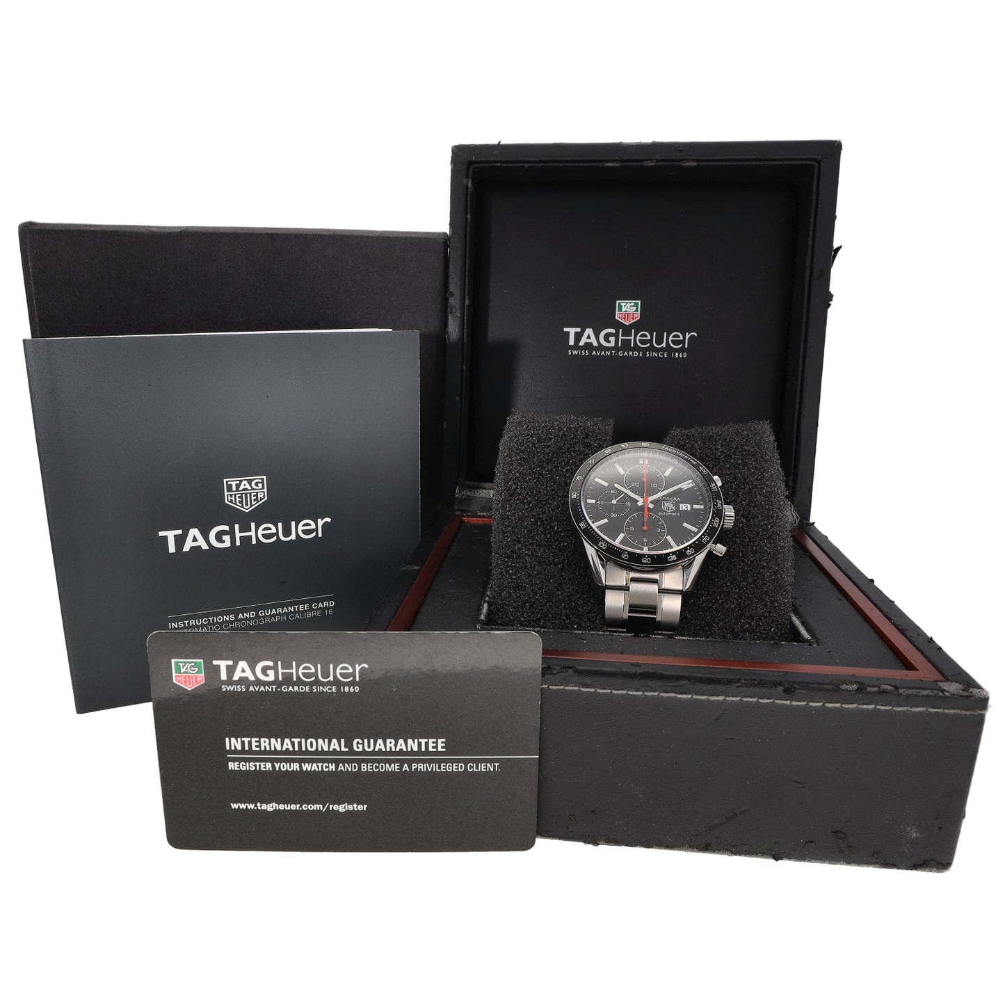 Tag Heuer Carrera CV2014-2 41mm Stainless Steel Watch