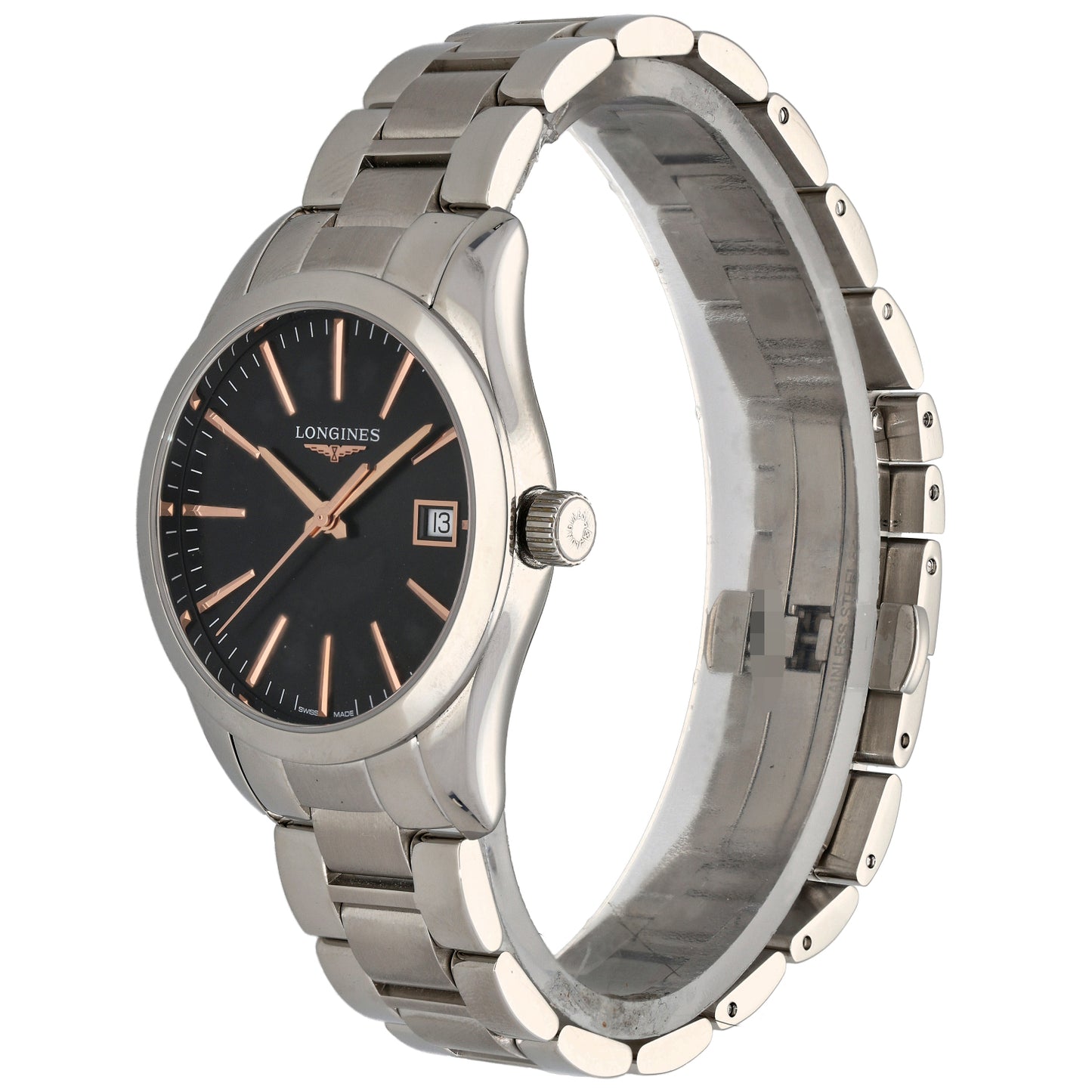 Longines Conquest Classic L2.386.4 34mm Stainless Steel Watch