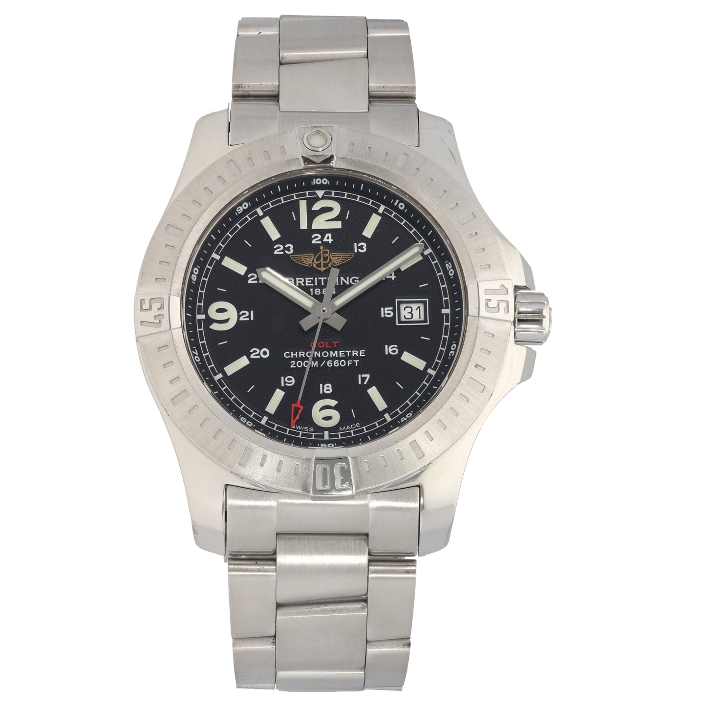 Breitling Colt A74388 44mm Stainless Steel Watch