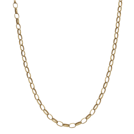 9ct Gold Belcher Chain 16"