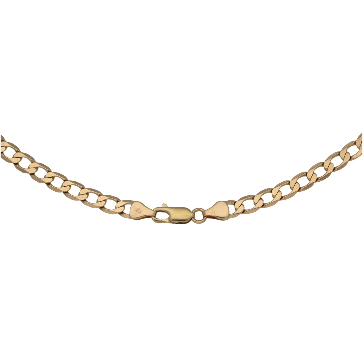 9ct Gold Curb Chain 20"