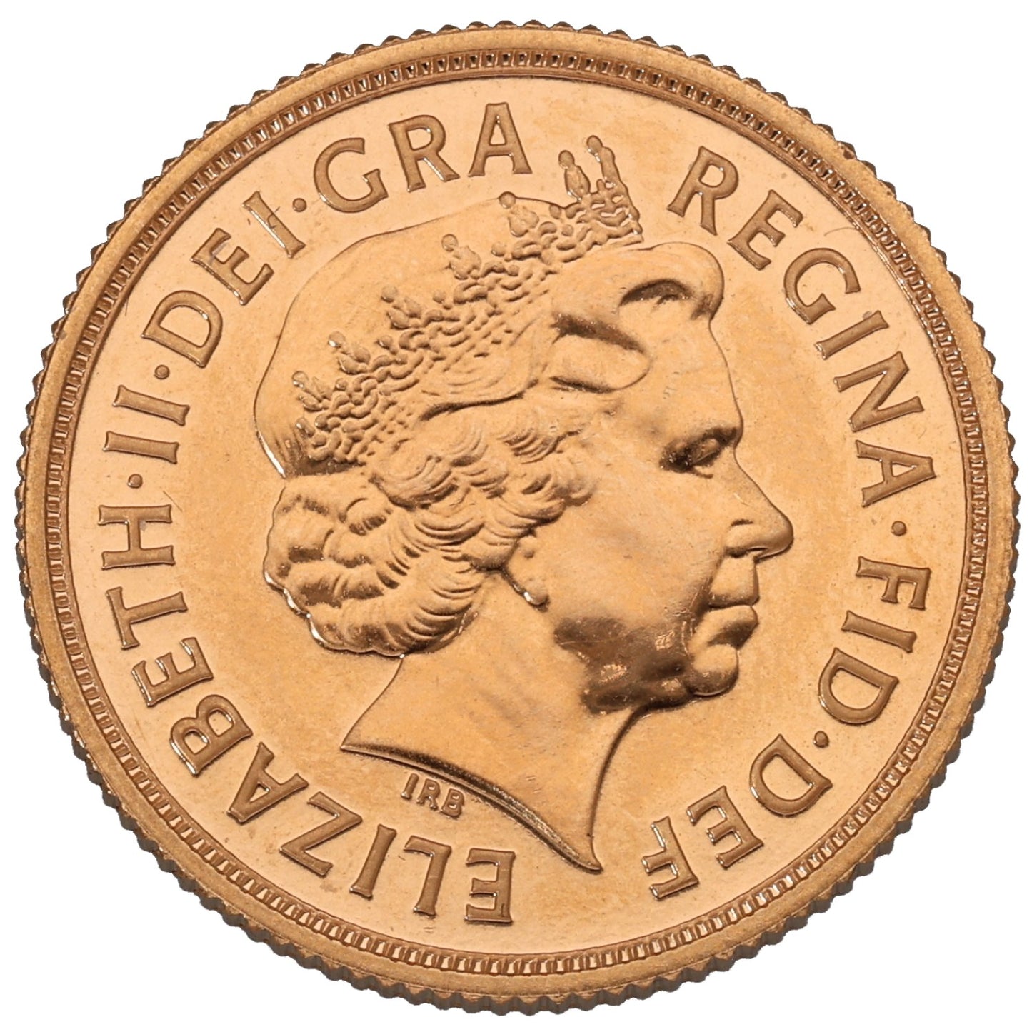 22ct Gold Queen Elizabeth II Full Sovereign Coin 2015