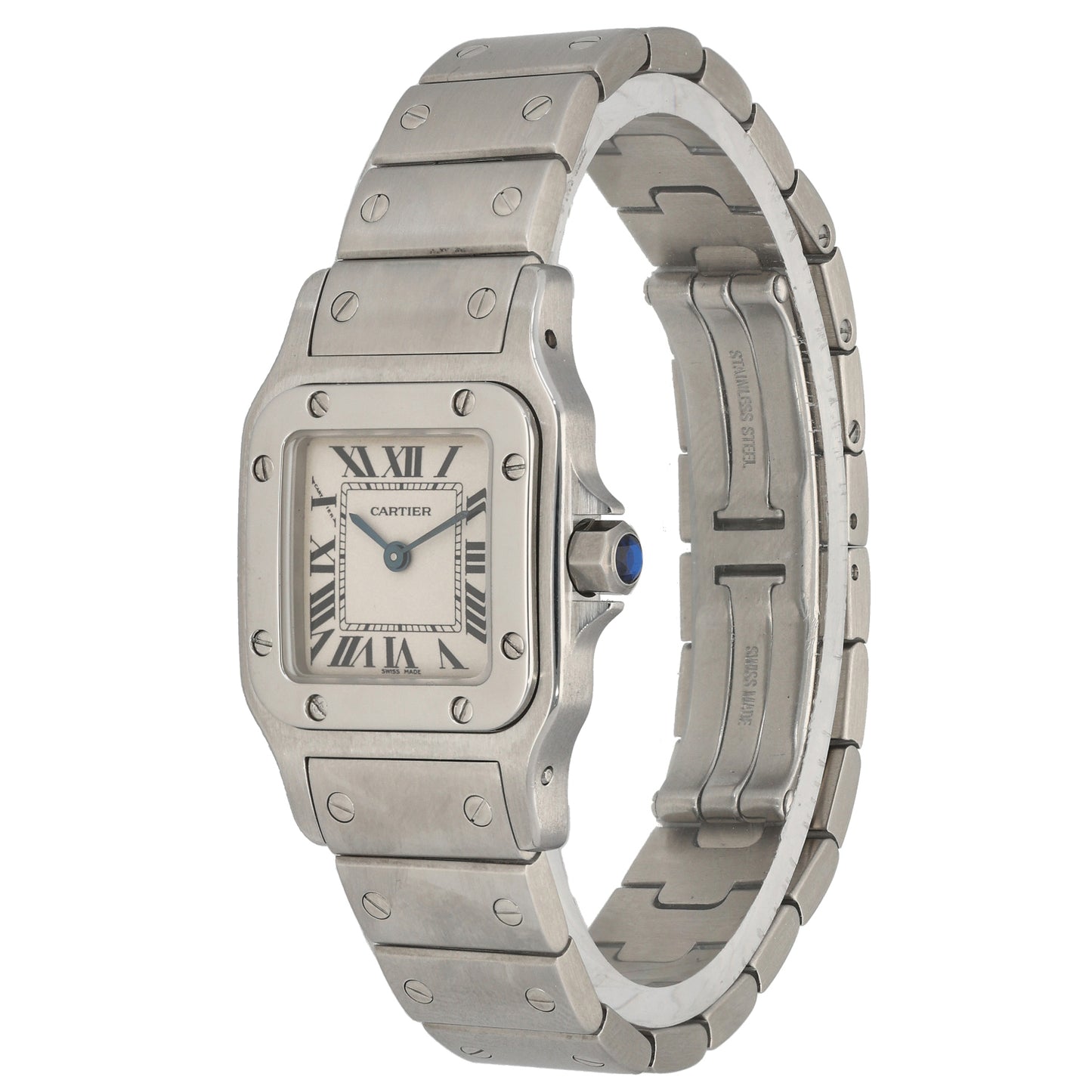 Cartier Santos 1565 24mm Stainless Steel Watch