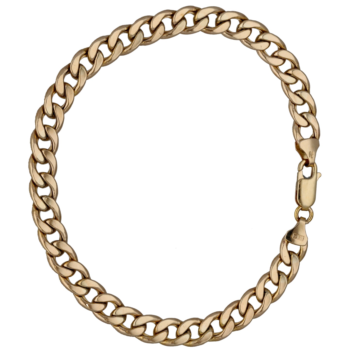 9ct Gold Curb Bracelet