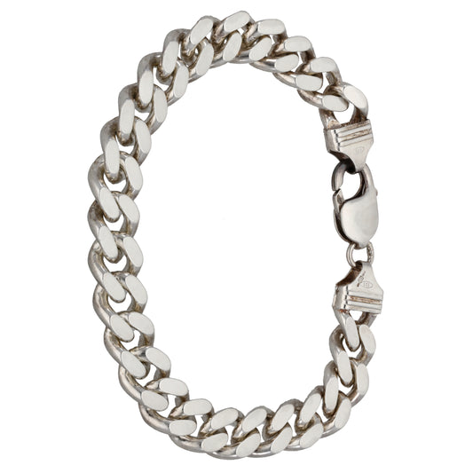 Sterling Silver Curb Bracelet