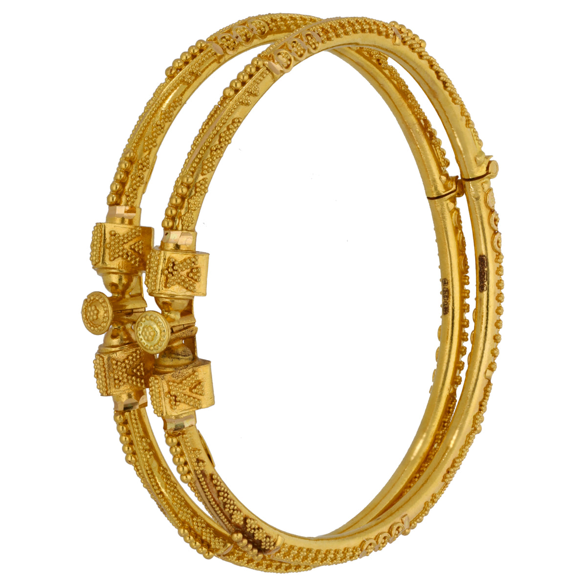 22ct Gold Set of Bangles