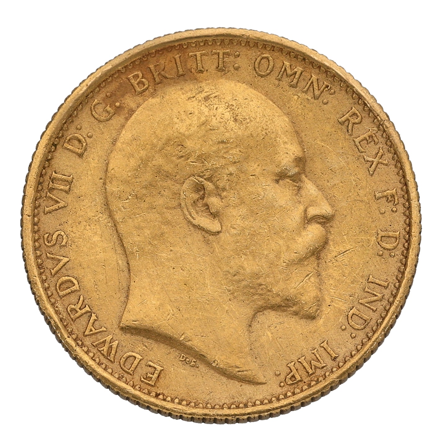 22ct Gold King Edward VII Full Sovereign Coin 1902