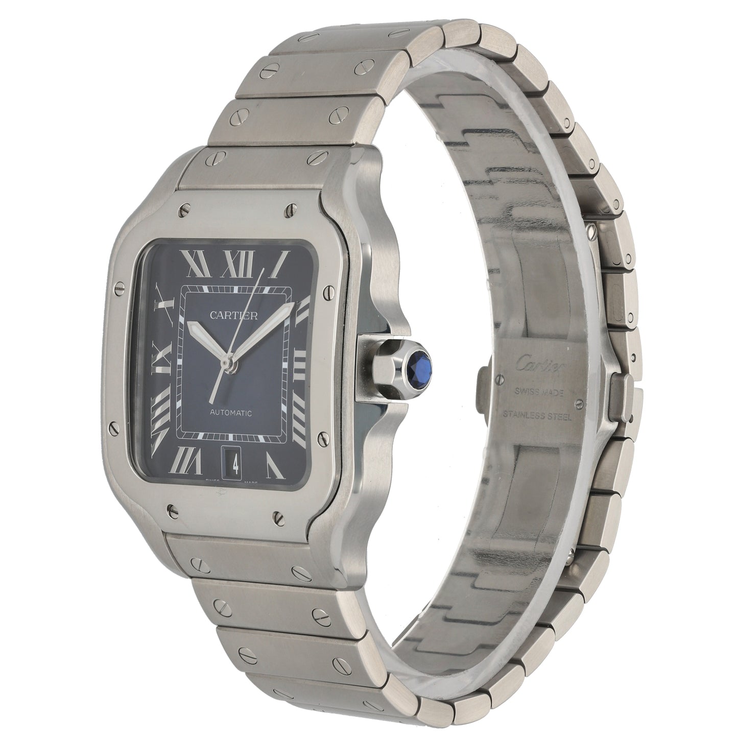 Cartier Santos De Cartier WSSA0030 40mm Stainless Steel Watch