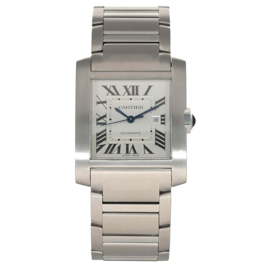 Cartier Tank Francaise WSTA0067 30.5mm Stainless Steel Watch