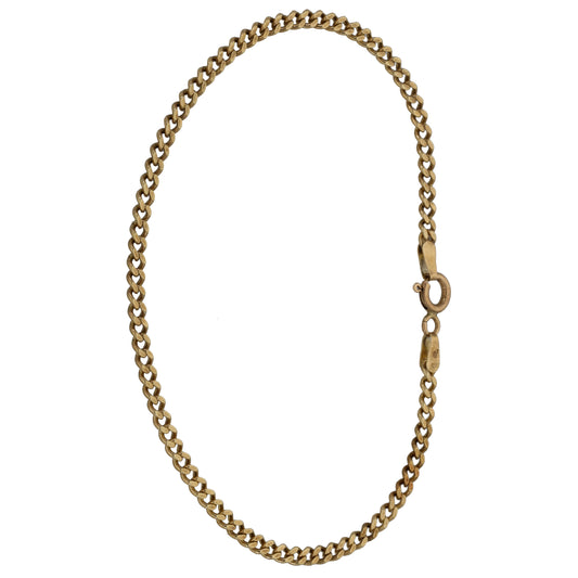 9ct Gold Curb Bracelet