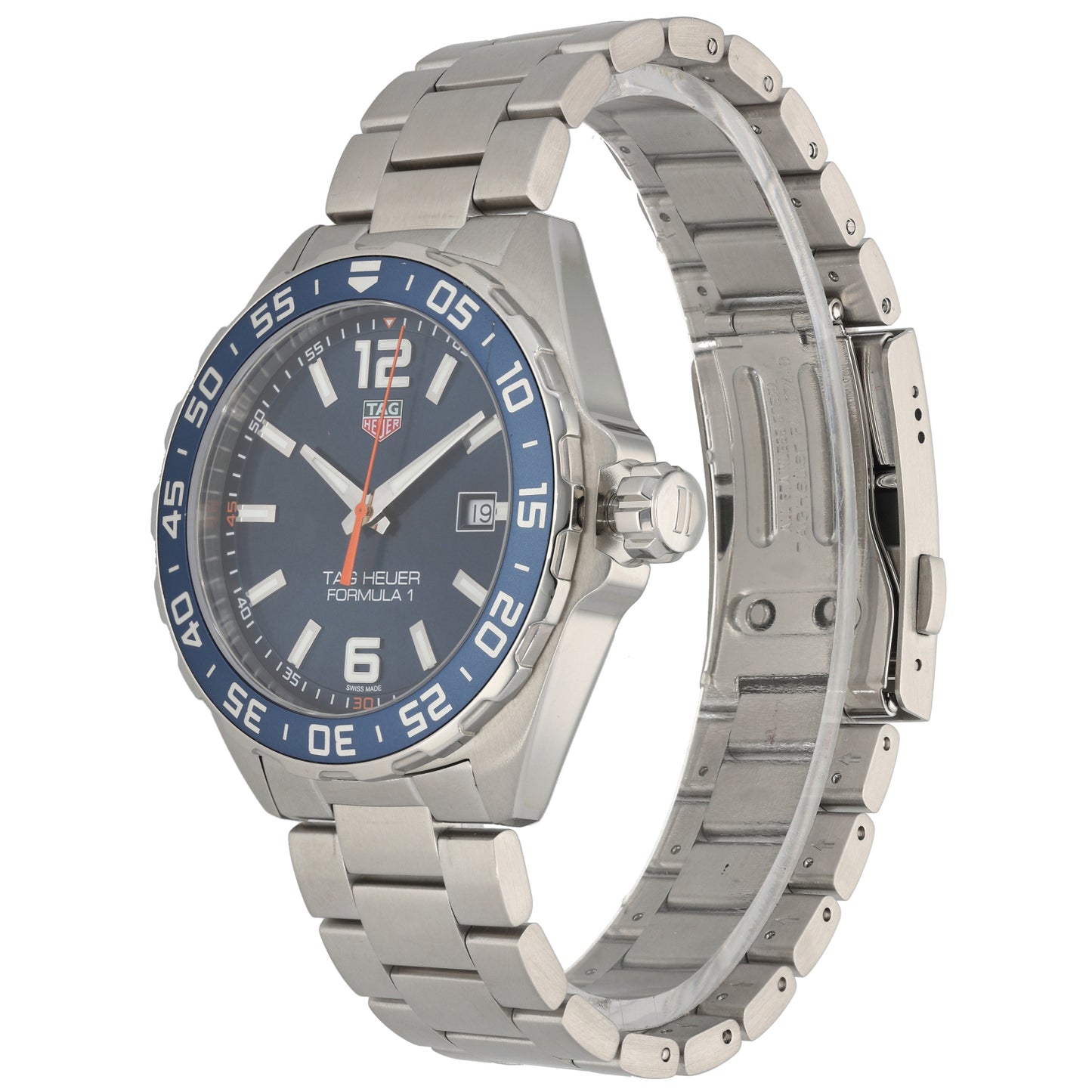 Tag Heuer Formula 1 WAZ1010 43mm Stainless Steel Watch