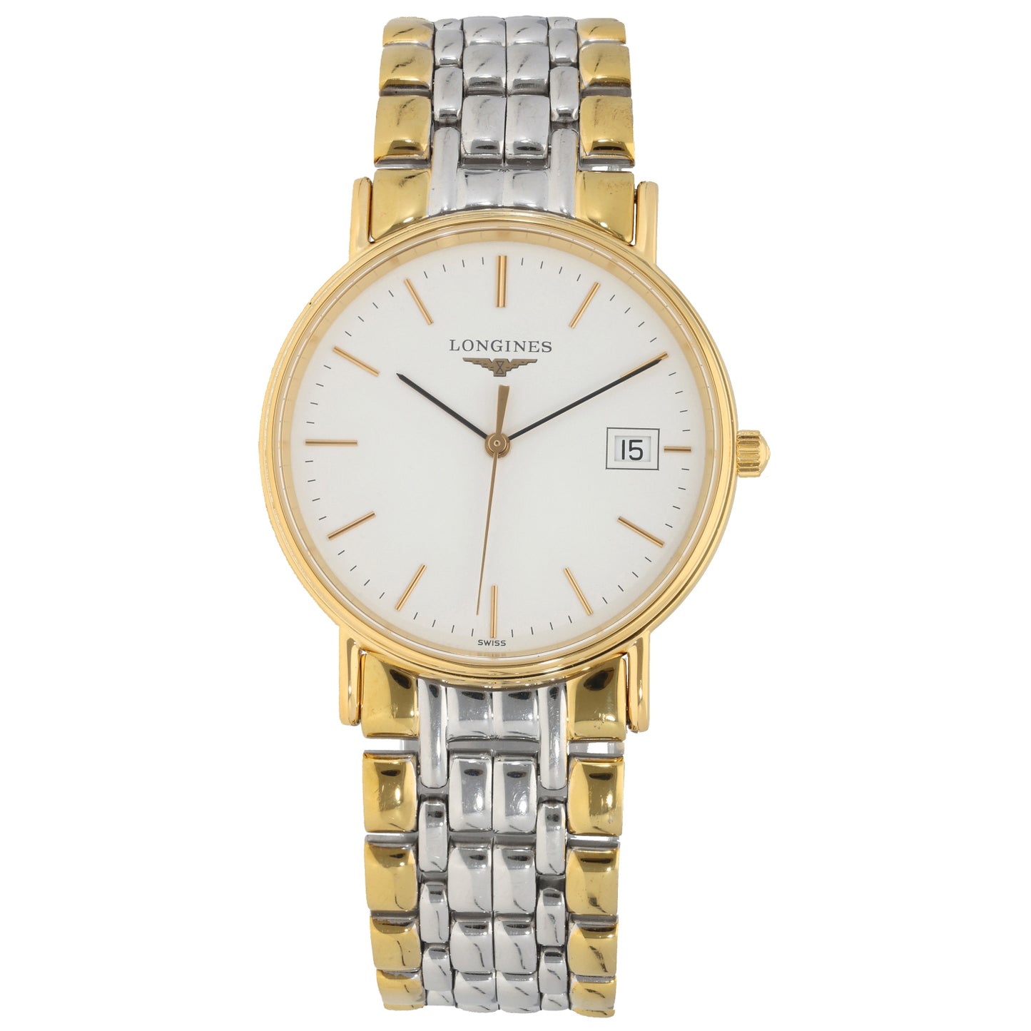 Longines Presence L4.720.2 33mm Gold Plated Watch