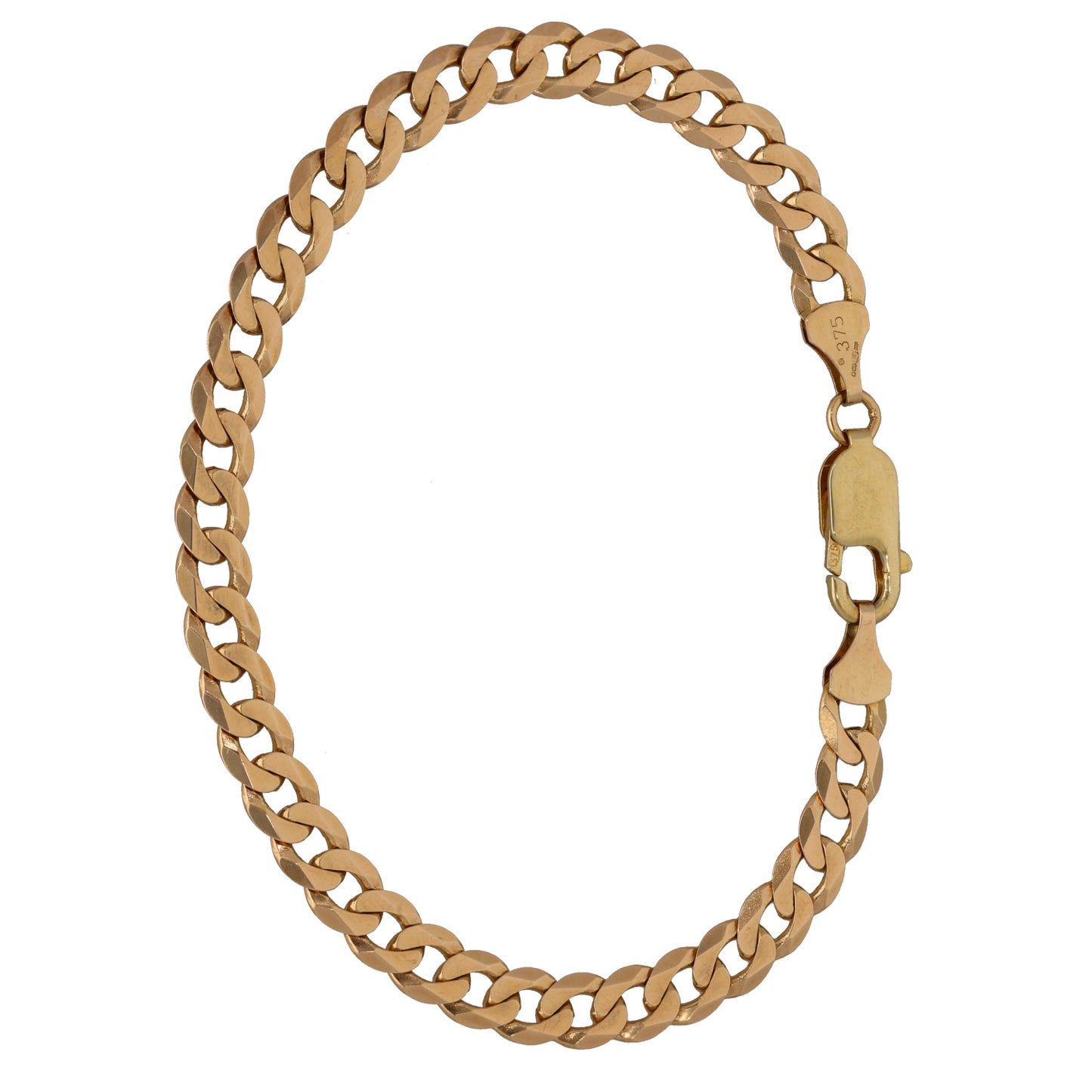 9ct Gold Curb Bracelet