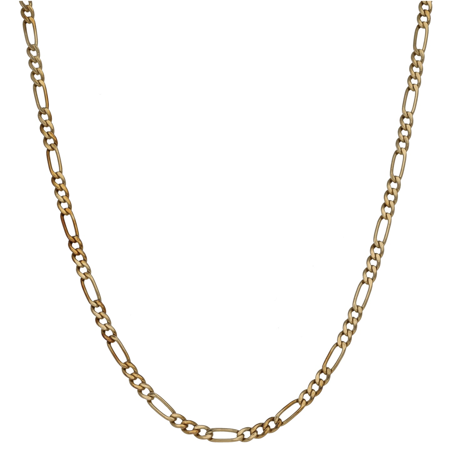 9ct Gold Figaro Chain 20"