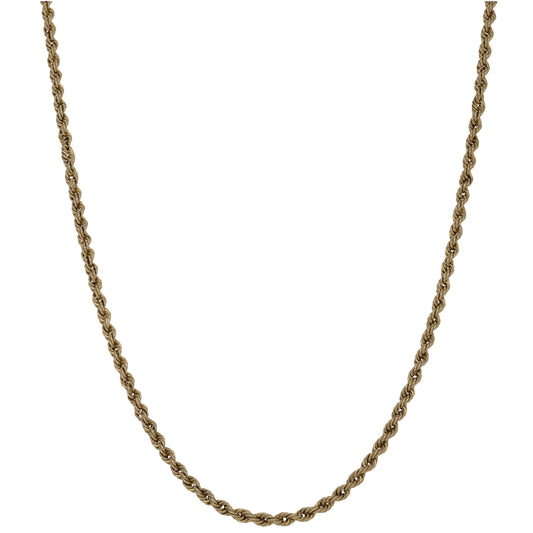 9ct Gold Rope Chain 20"