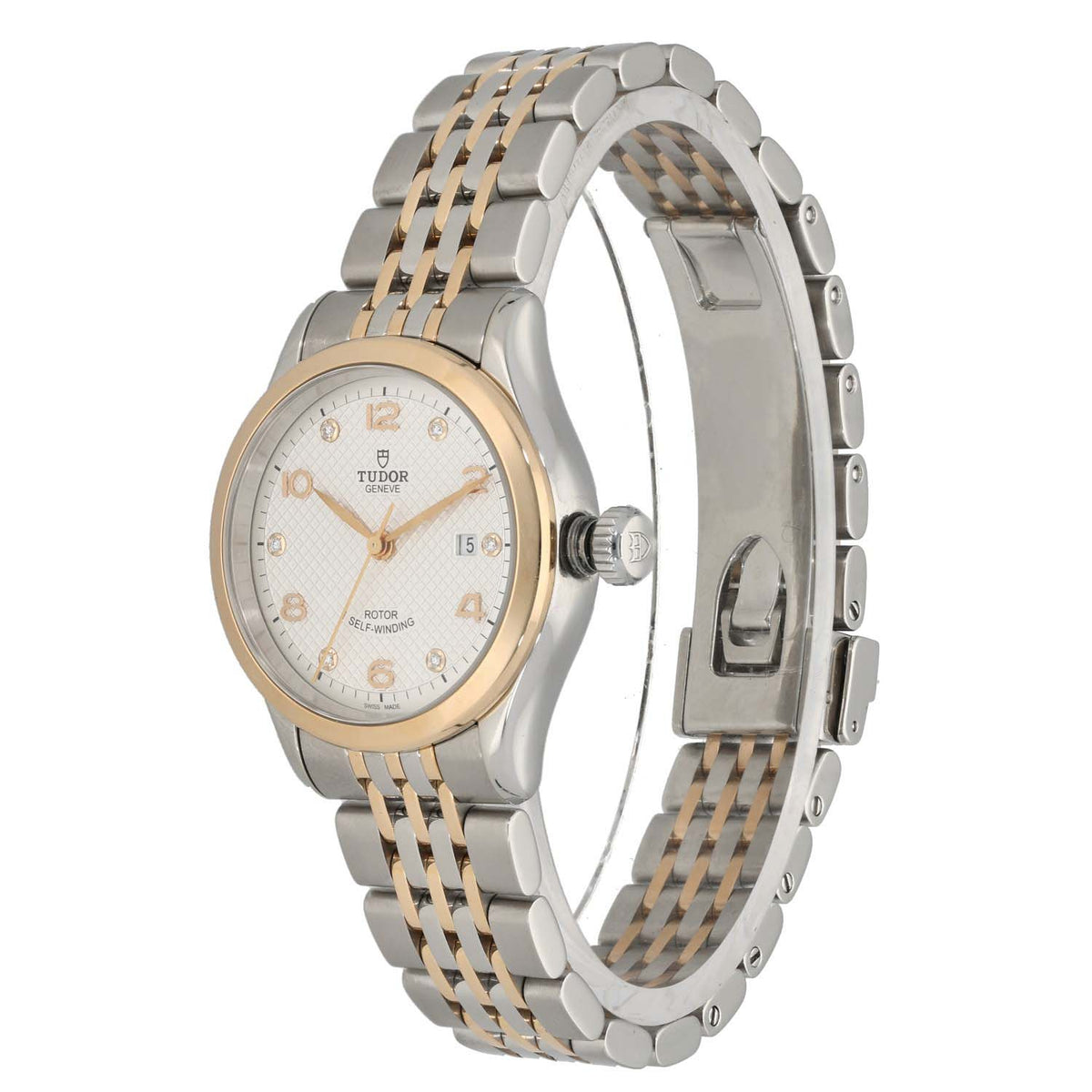 Tudor 1926 91351 28mm Bi-Colour Watch
