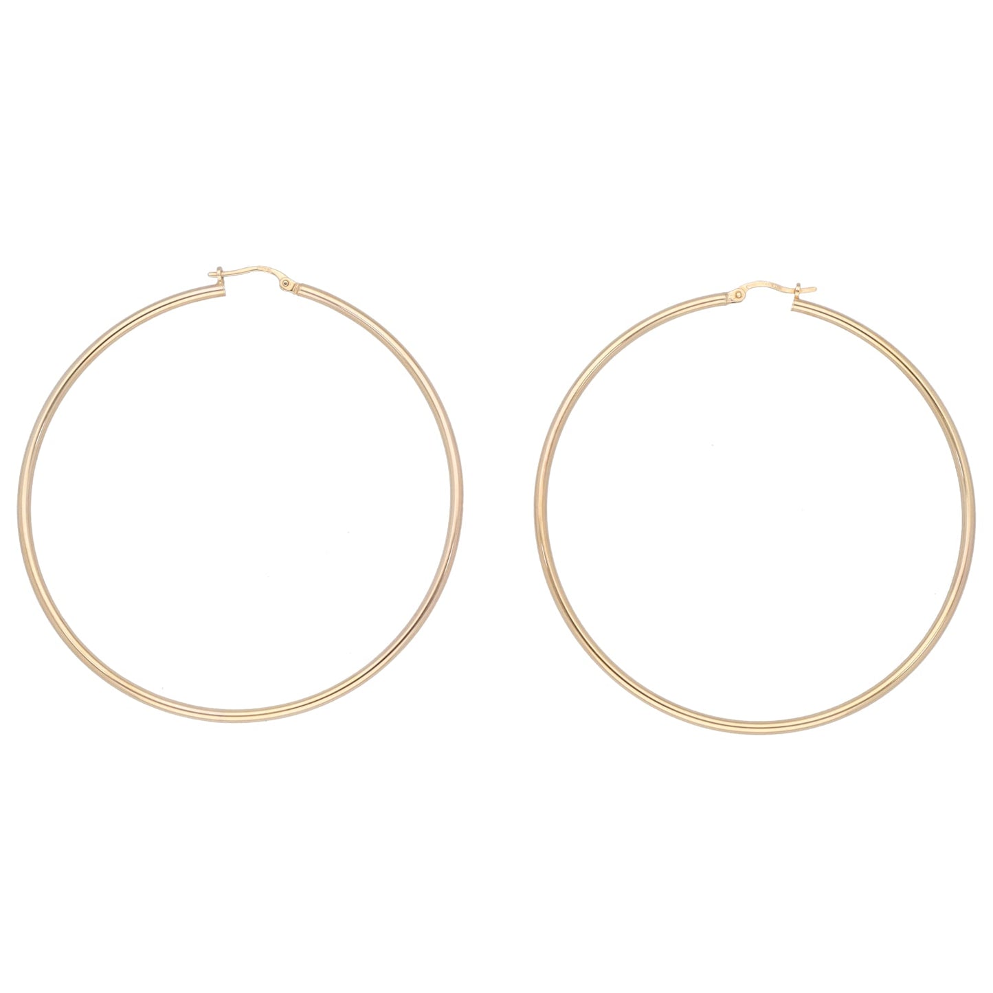 New 9ct Gold Hoop Earrings