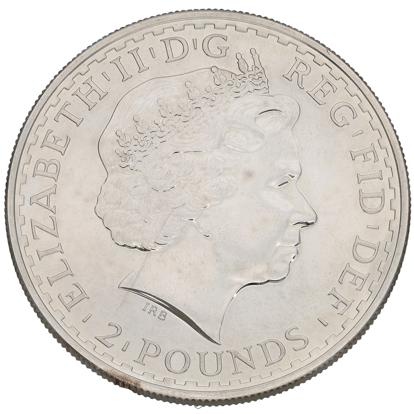 Fine Silver Queen Elizabeth II 1 OZ Britannia Coin 2009