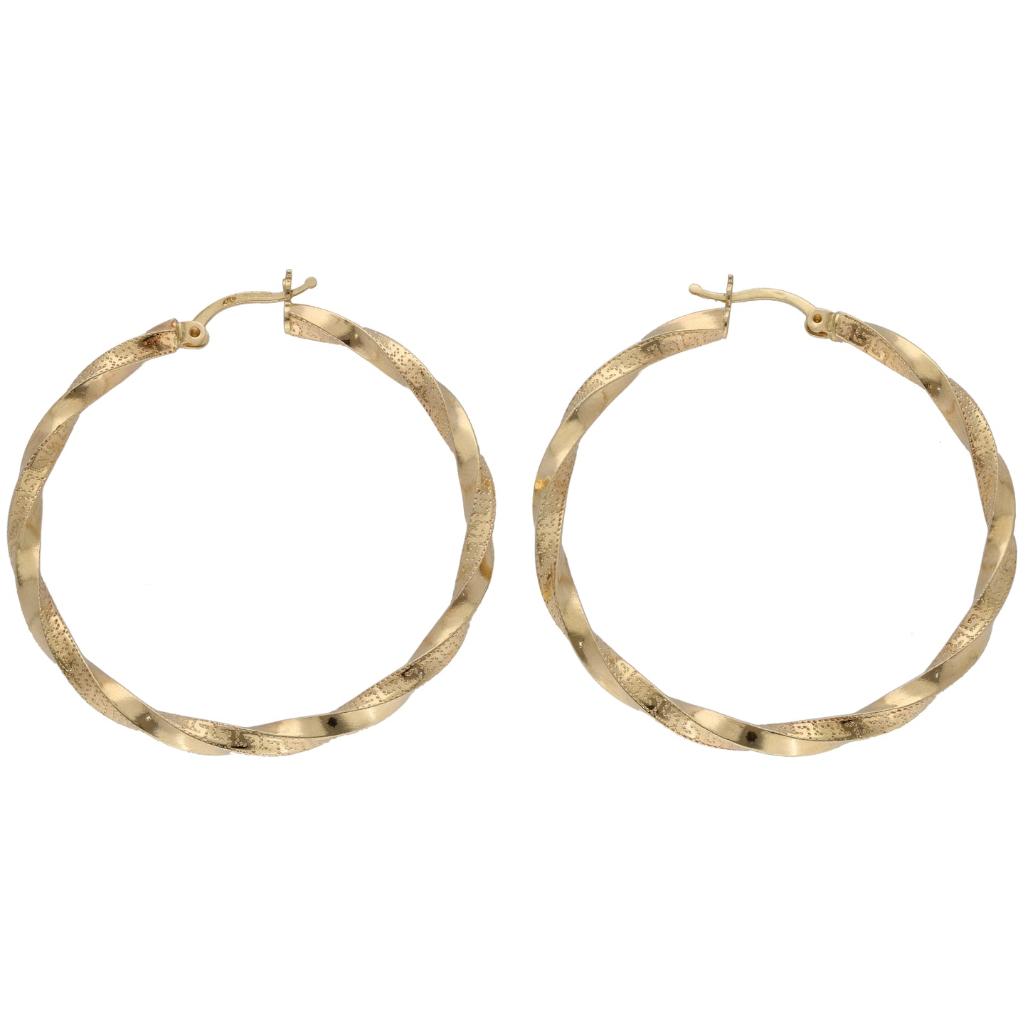 14ct Gold Hoop Earrings