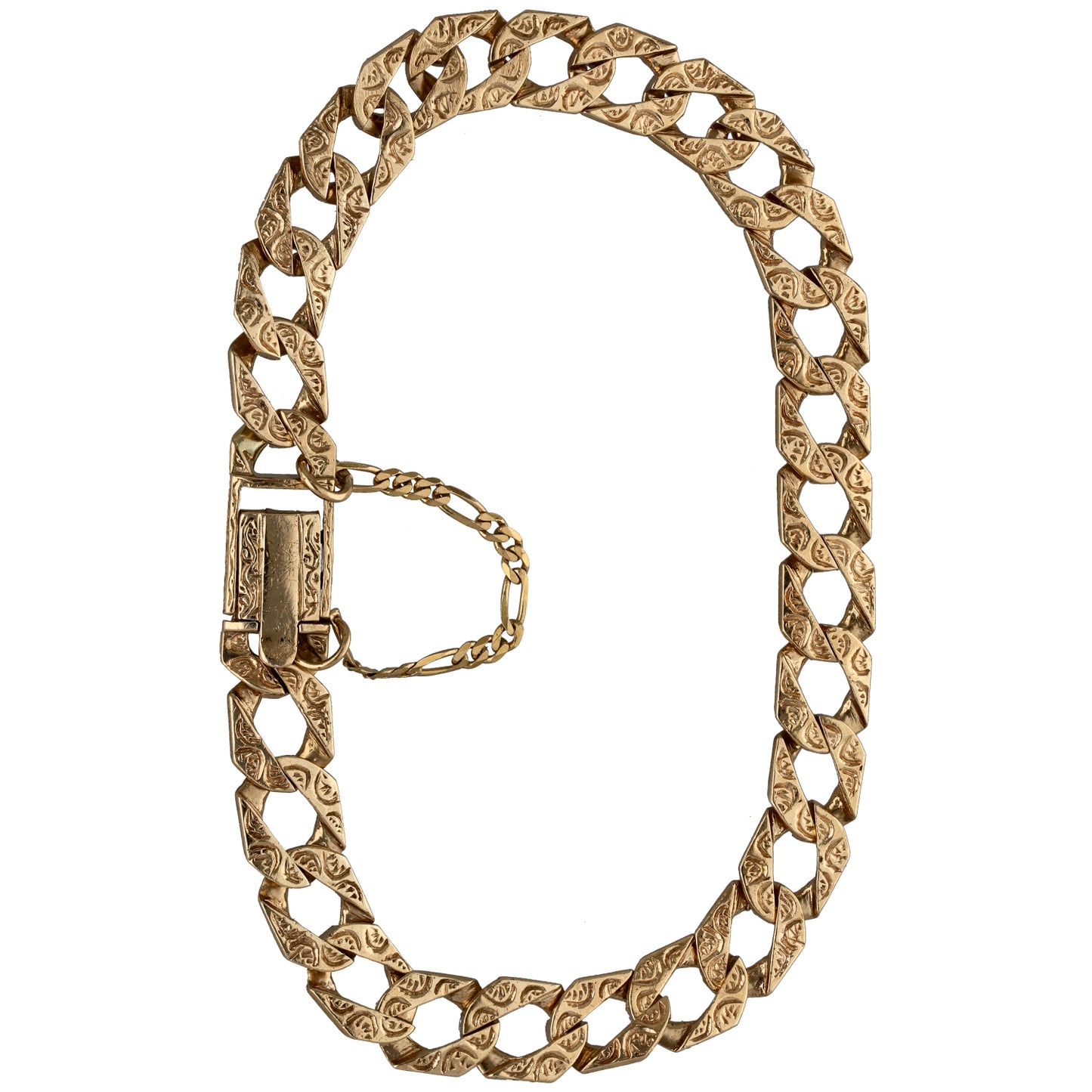 9ct Gold Curb Bracelet