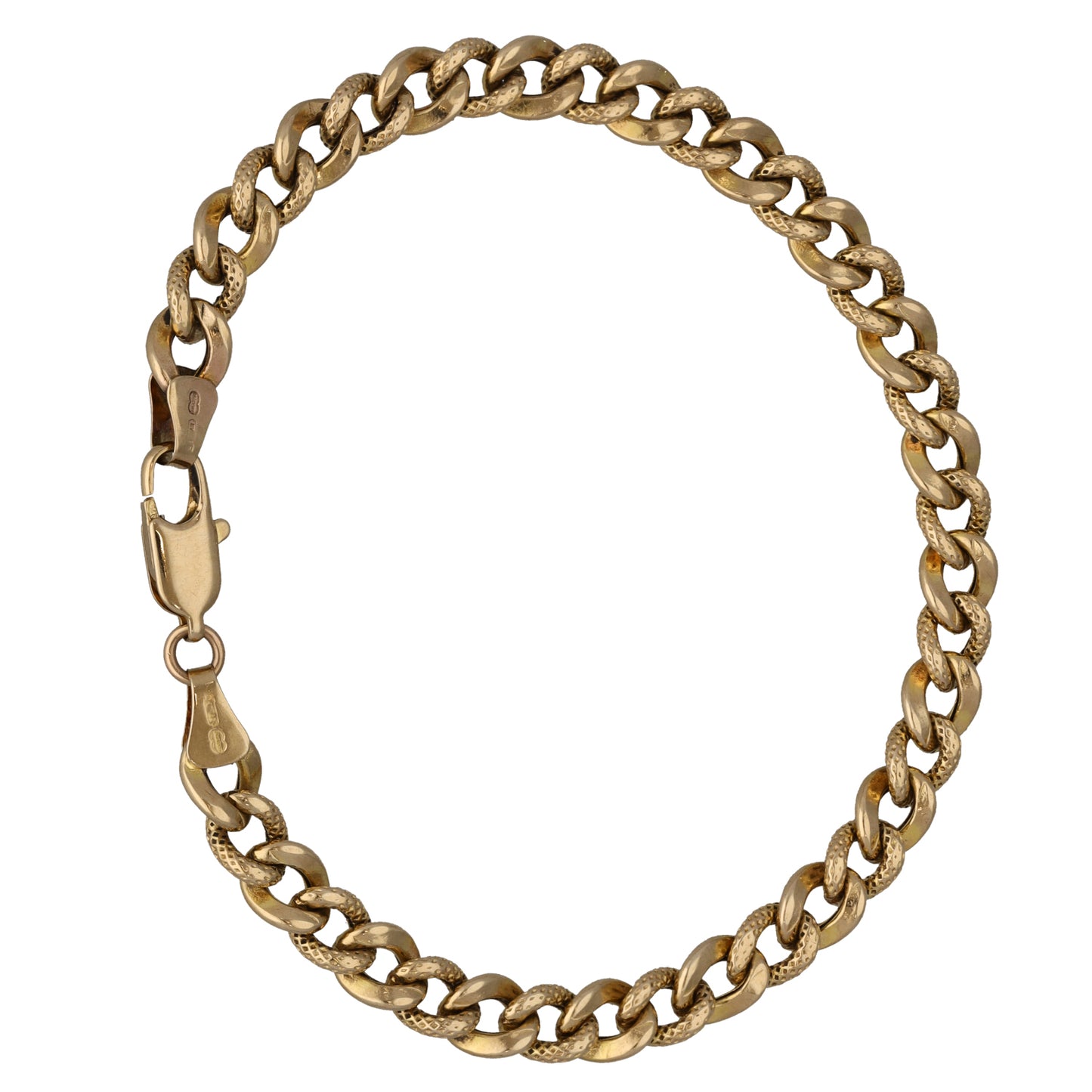 9ct Gold Curb Bracelet