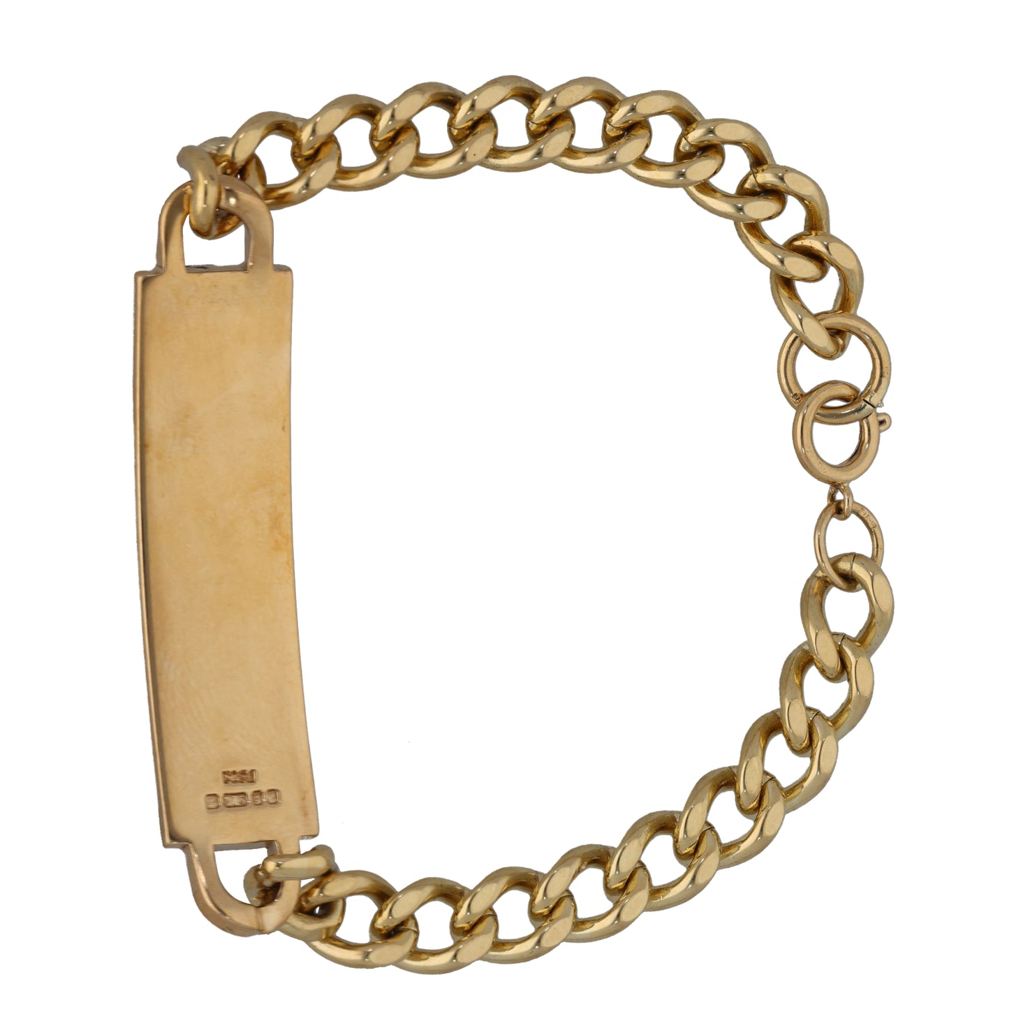 9ct Gold ID Bracelet