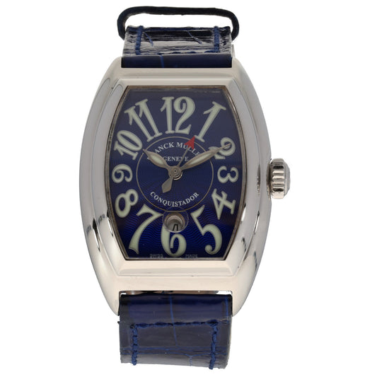 Franck Muller Conquistador 8005 L SC 28mm Stainless Steel Watch