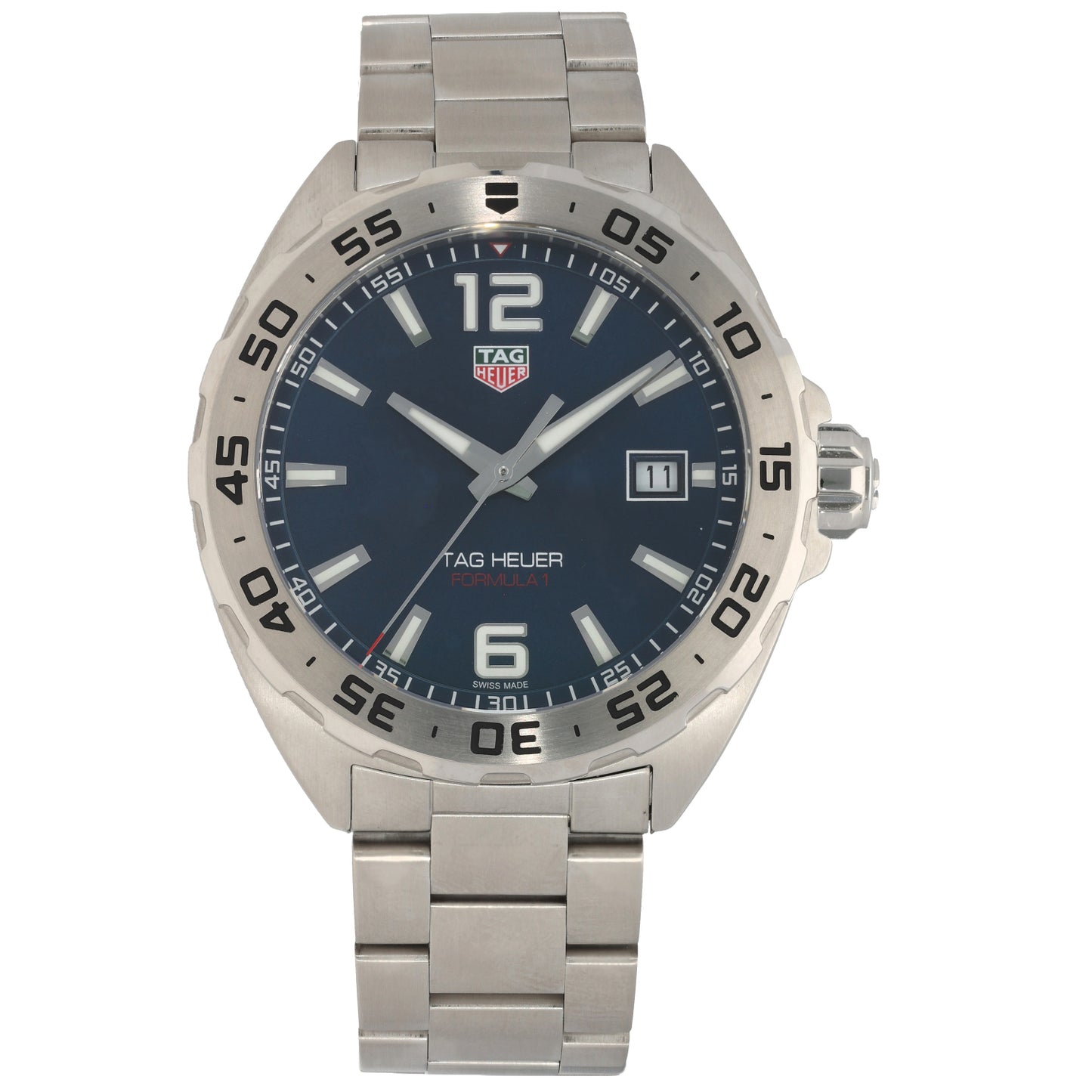 Tag Heuer Formula 1 WAZ1118 41mm Stainless Steel Watch