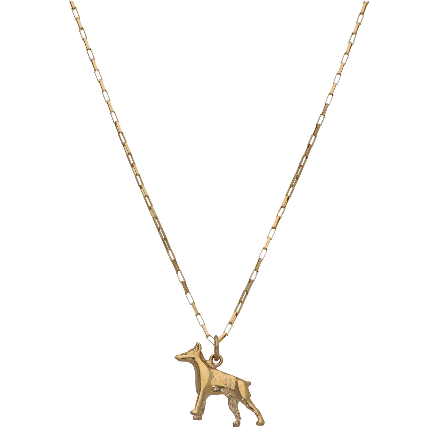 9ct Gold Animal Pendant With Chain