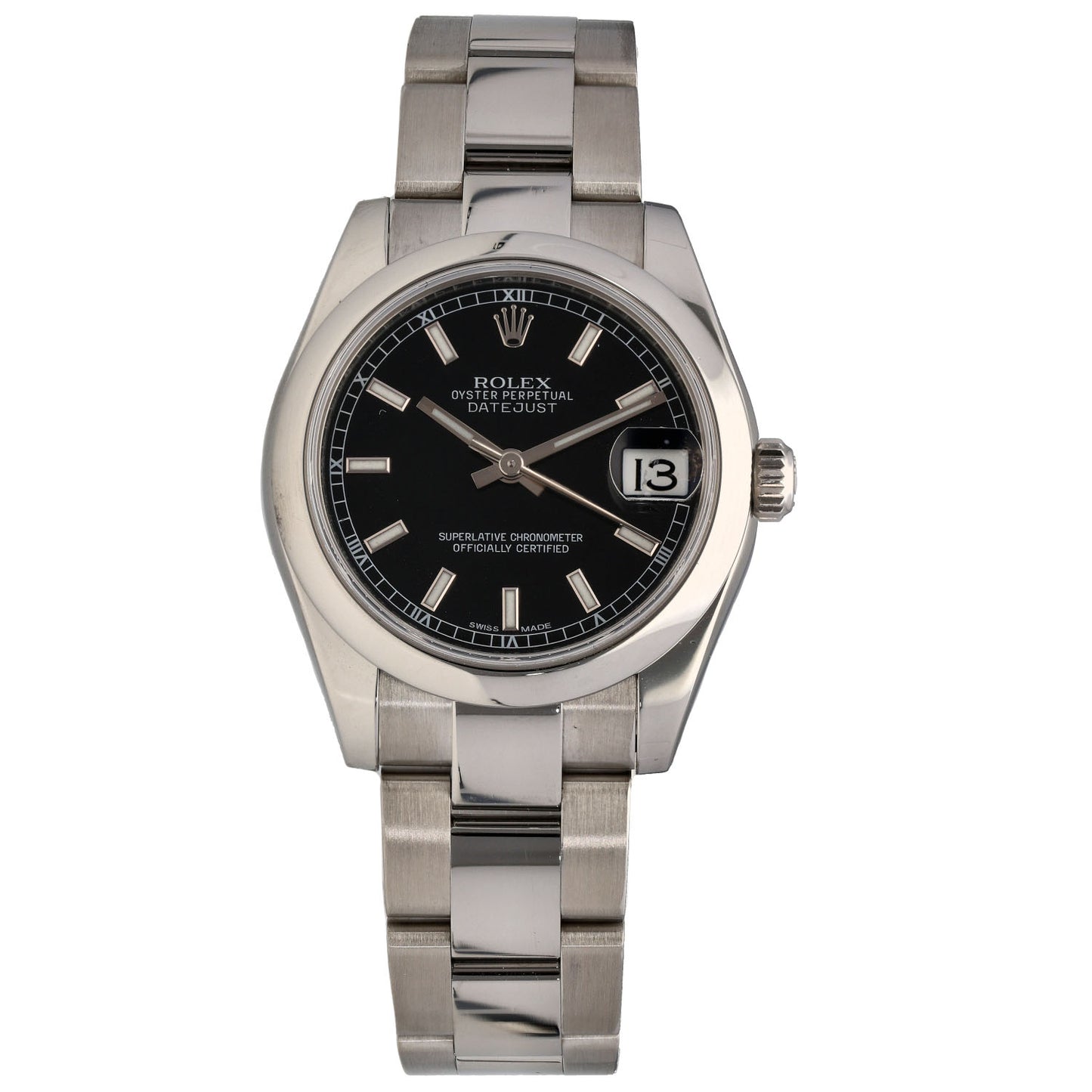Rolex Lady Datejust 178240 31mm Stainless Steel Watch