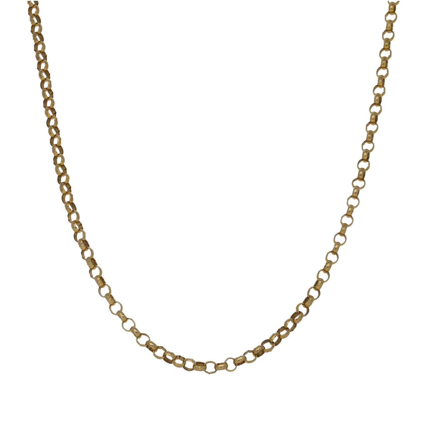 9ct Gold Belcher Chain 20"