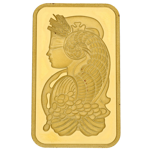 24ct 1 OZ Gold Bar