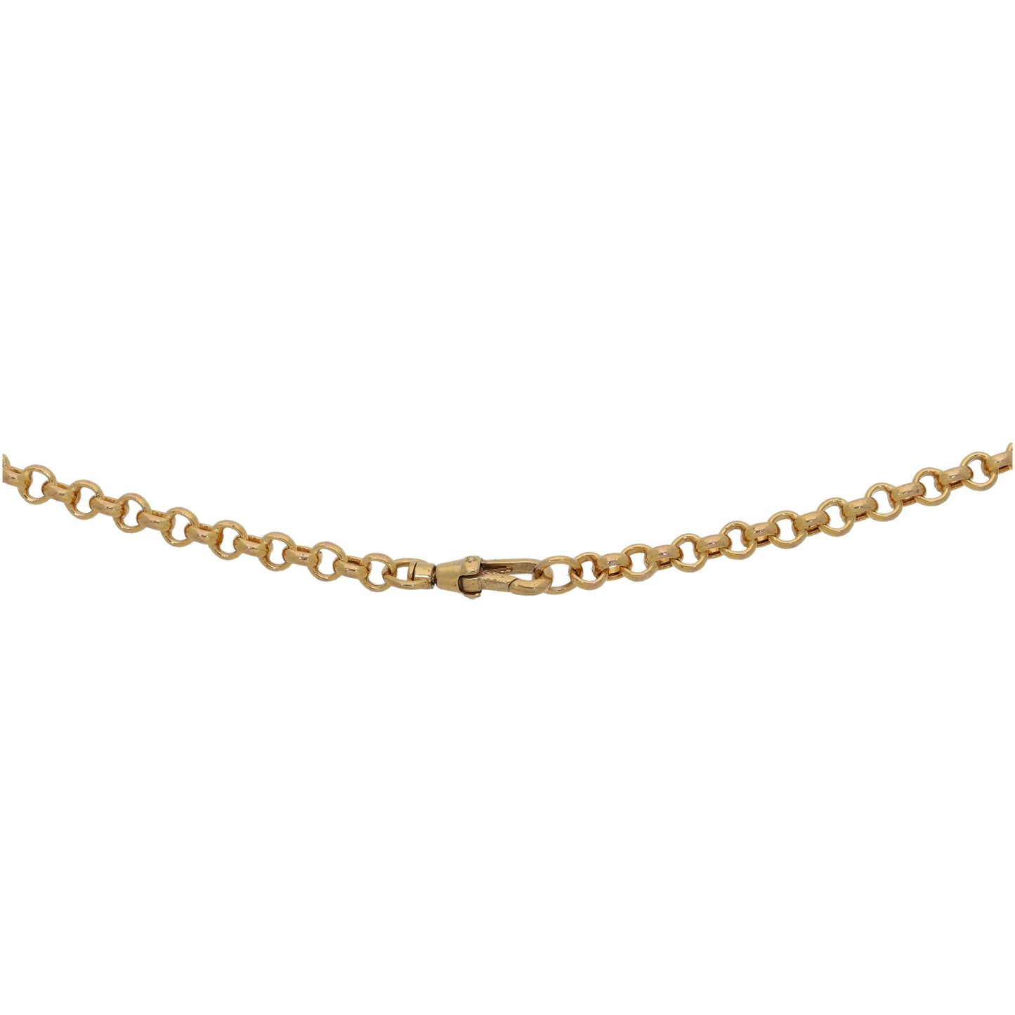 9ct Gold Belcher Chain 18"