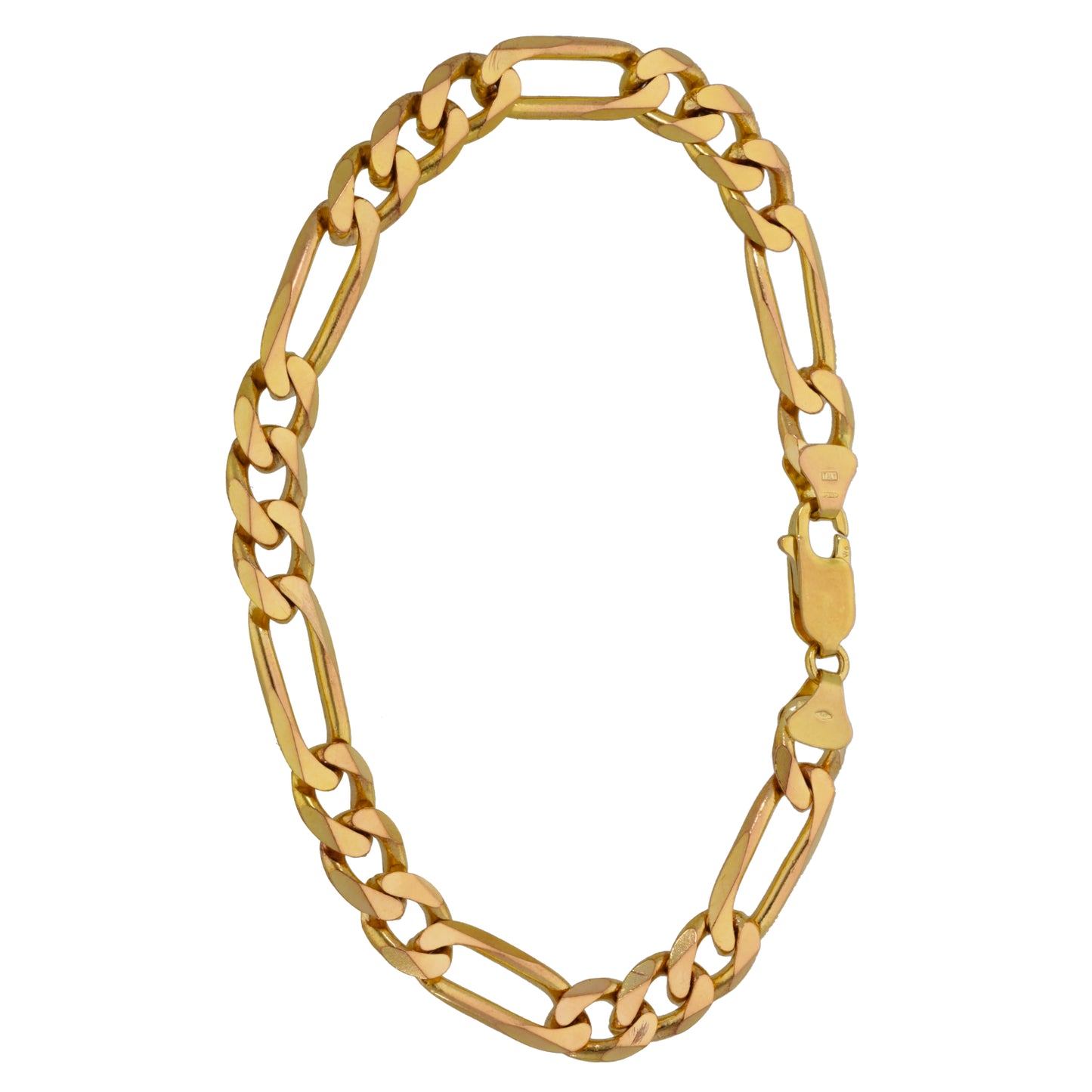 9ct Gold Figaro Bracelet