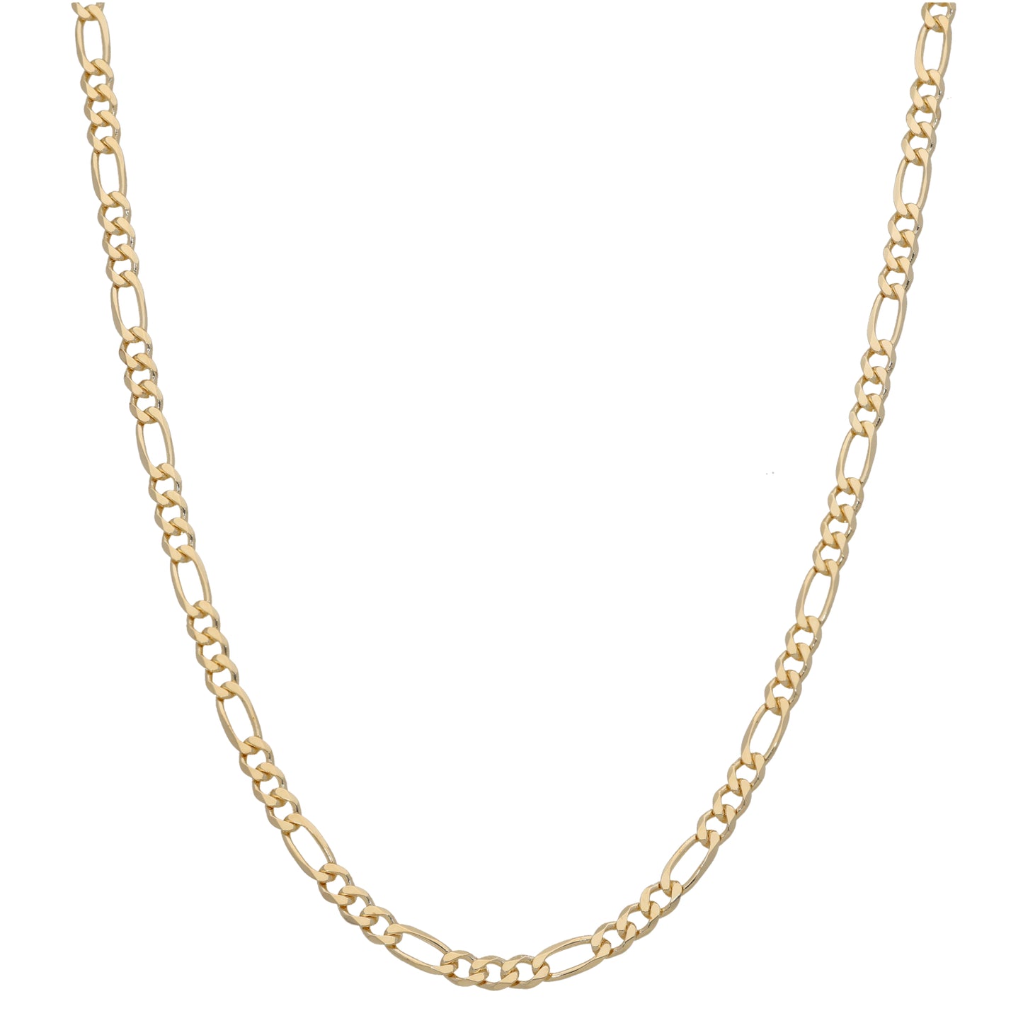 9ct Gold Figaro Chain 24"