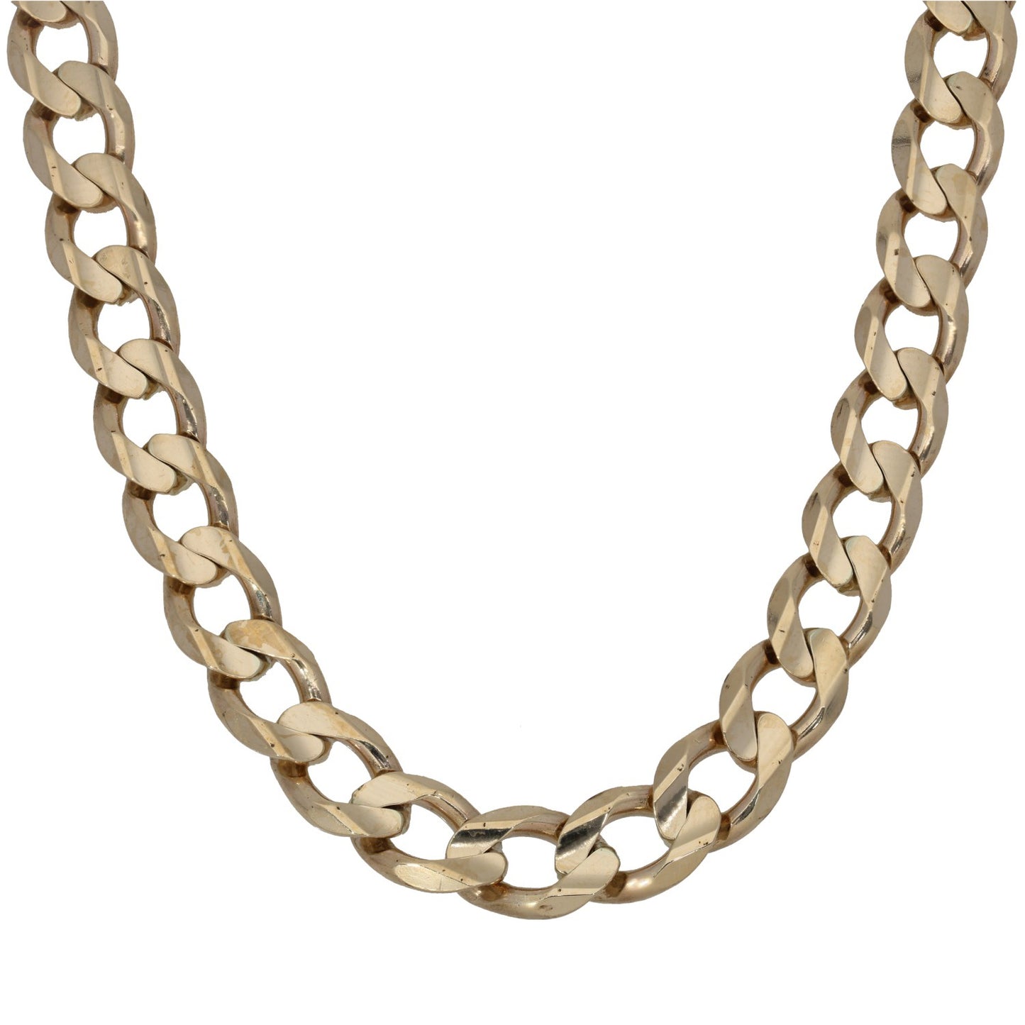 9ct Gold Curb Chain 24"