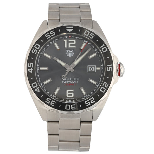 Tag Heuer Formula 1 WAZ2011 43mm Stainless Steel Watch