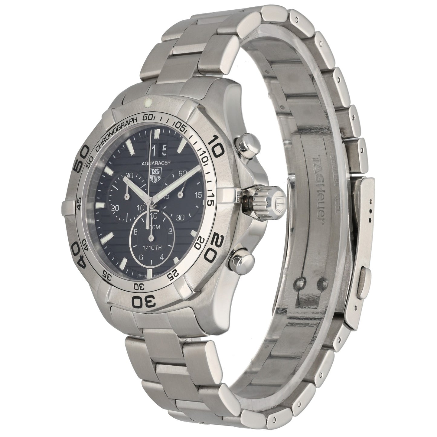 Tag Heuer Aquaracer CAF101E 44mm Stainless Steel Watch