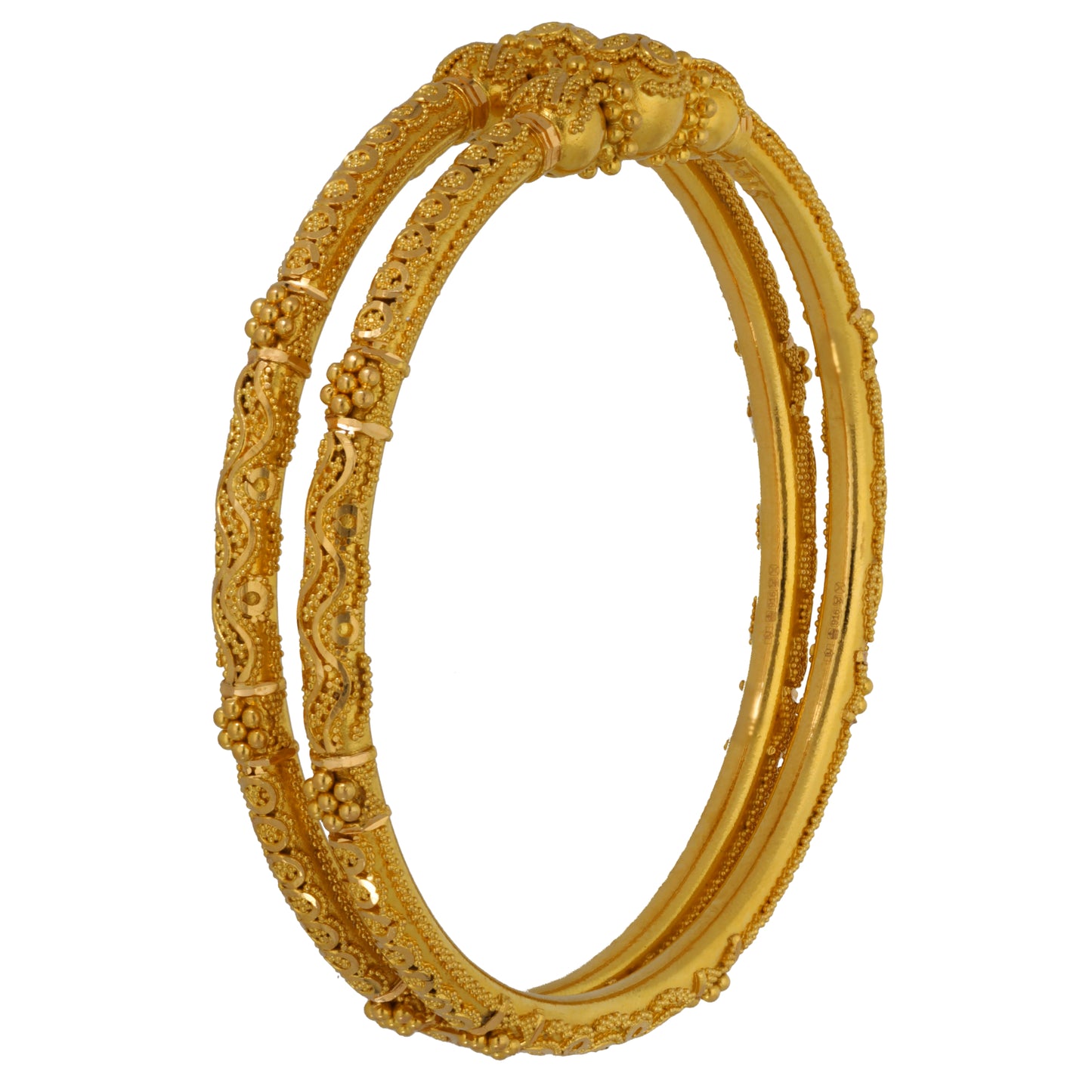 22ct Gold Set of Bangles