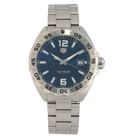 Tag Heuer Formula 1 WAZ1118 41mm Stainless Steel Watch